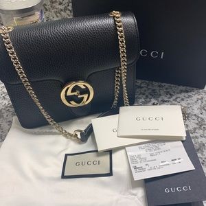 Gucci Interlocking Double G bag w/ wallet
